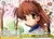 桜舞い散る坂道