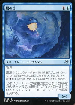 嵐の口
