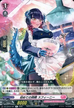 初めての挑戦 スフィーニー